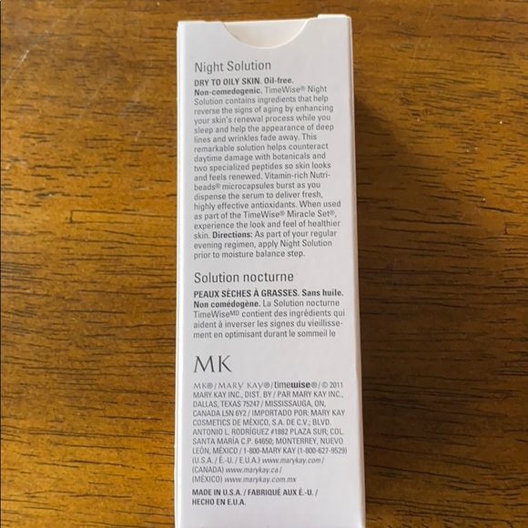 Mary Kay night solution - Picture 2 of 2